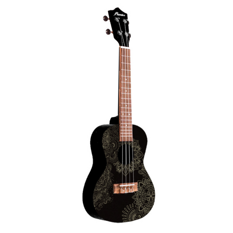 Bamboo U-23 Concert Ukulele Soul Mandala With Bag