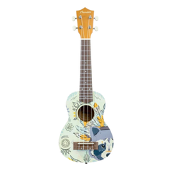 Bamboo U-21 Boho Soprano Ukulele with Bag