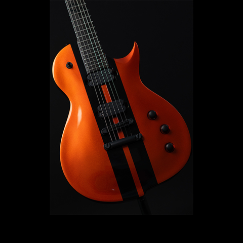 Solar GC1.6T-RSO with Black Racing Stripes - Orange Metallic