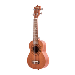 Bamboo U-21 Kailua Soprano Ukulele with Gig Bag