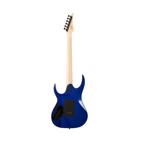 S by Solar SB4.6FRFBL Electric Guitar – Flame Blue