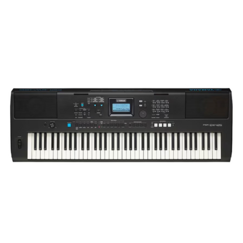 Yamaha PSR-EW425 76-Key Touch Sensitive Keyboard with PA300C Power Adapter