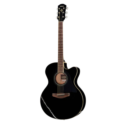 Yamaha CPX600 Electro-Acoustic Guitar – Black