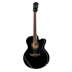 Yamaha CPX600 Electro-Acoustic Guitar - Black | Melodica Music Store Dubai
