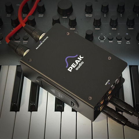 Peak Audio DI-2A Phantom Powered 2-Channel Active DI Box