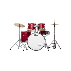 Pearl RS525SC Roadshow Drum Set - Matte Red Finish | Melodica Music Store Dubai