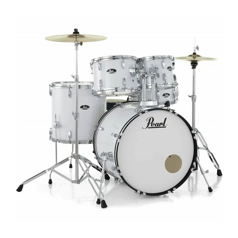 Pearl Roadshow RS525SC/C33 5-Piece Drum Set – Pure White