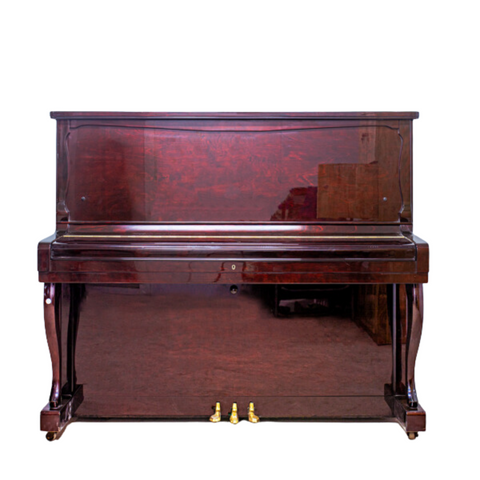 Atlas A55M Upright Piano - Mahogany