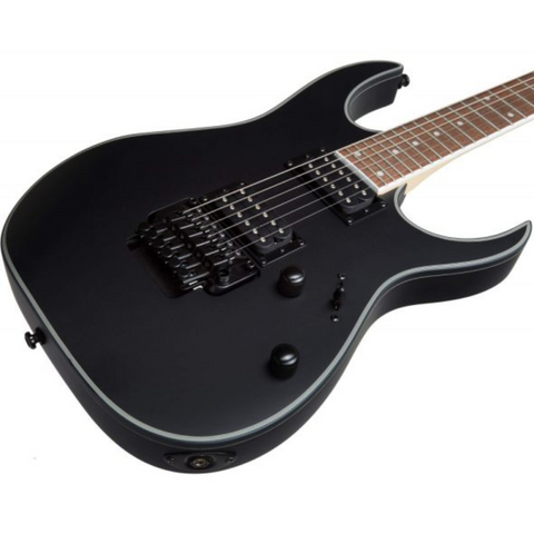 Ibanez RG320EXZ-BKF Electric Guitar - Black Flat