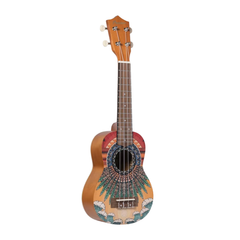 Bamboo U-21 Sunshine Soprano Ukulele with Gig Bag