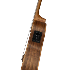 Bamboo GA-38 Koa Left-Handed E-Acoustic Guitar with Bag