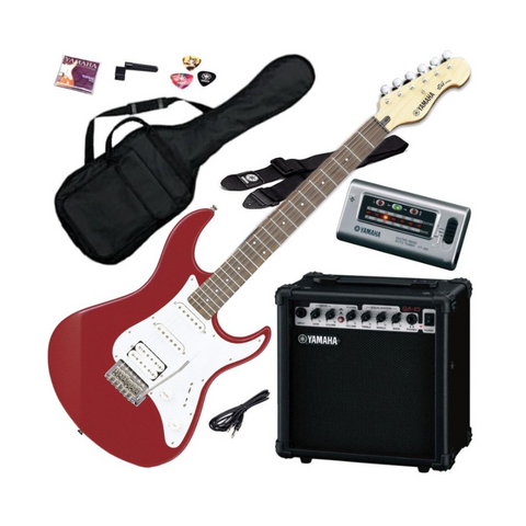 Yamaha EG112GPII Electric Guitar Pack - Metallic Red