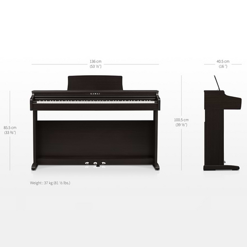 Kawai KPD120R Digital Piano with Free Bench - Rosewood