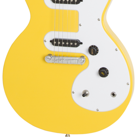 Epiphone ENOLVSCH1 Les Paul Melody Maker Electric Guitar - Yellow