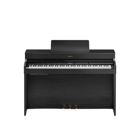 Roland HP-702-CH Digital Piano with KSH704 Stand - Charcoal Black