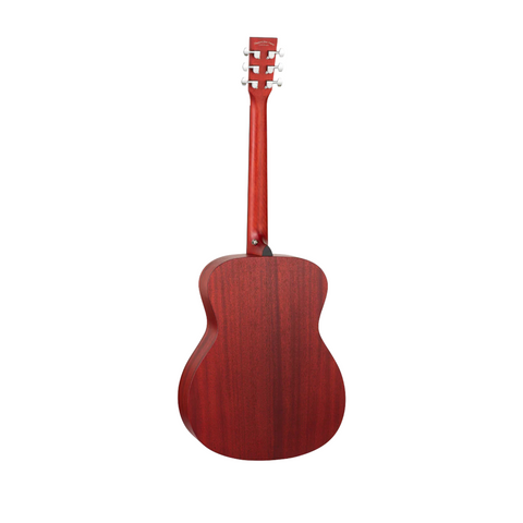 Tanglewood TWCR-O Acoustic Guitar – Thru Red Satin