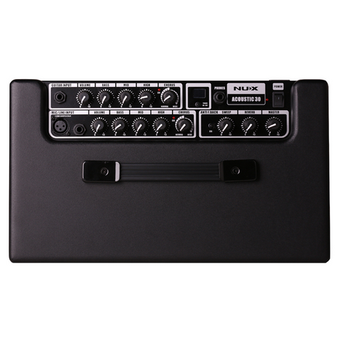 NUX AC-30 Digital Acoustic Guitar Amplifier - Black