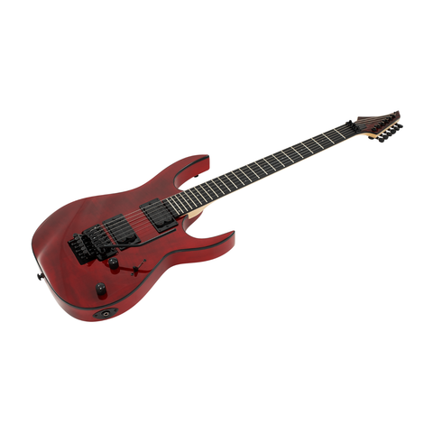 S by Solar SB4.6FRFBR Electric Guitar – Flame Red