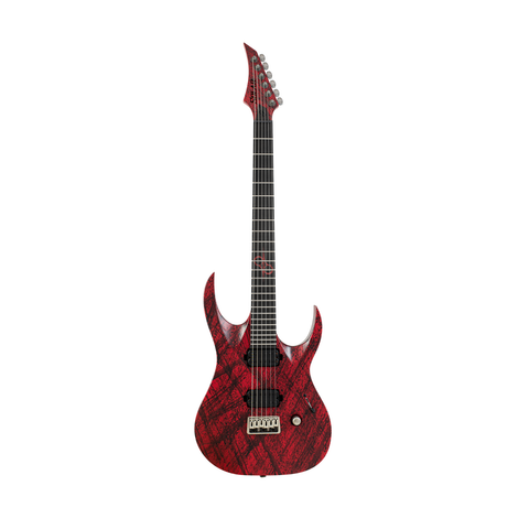 Solar A2.6 Canibalismo+ Electric Guitar –  Blood Splatter
