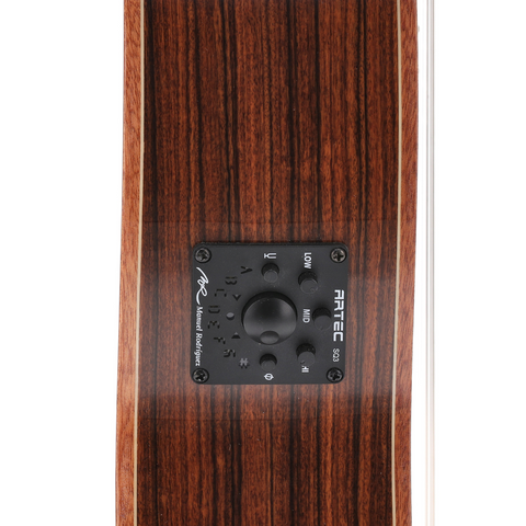 Manuel Rodriguez ACADEMIA Exótica Santos E-Acoustic Spruce Highgloss