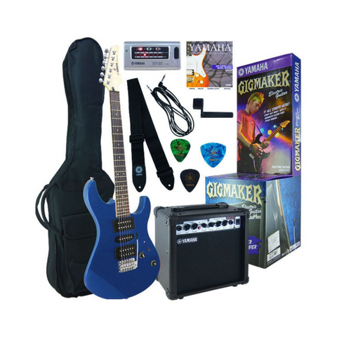 Yamaha ERG121GPII Electric Guitar Pack - Metallic Blue