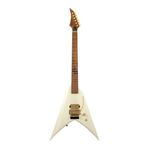 Solar V1.6VW Wolfmaster Electric Guitar – Vintage White Matte