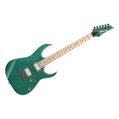 Ibanez RG421MSP-TSP Electric Guitar - Turquoise Sparkle