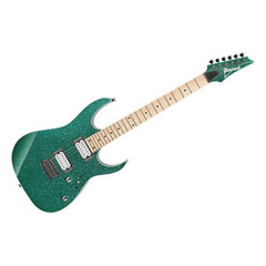 Ibanez RG421MSP‑TSP Electric Guitar – Turquoise Sparkle