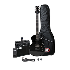 ESP LTD EC Eclipse Series Electric Guitar Package - Black | Melodica Music Store Dubai