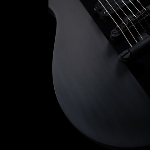 Solar GC1.6T-RSB Electric guitar Black Racing Stripes - Black