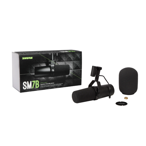 Shure SM7B Dynamic Studio Vocal Microphone