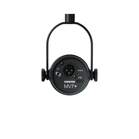 Shure MV7+-K Dynamic Hybrid Podcast Microphone