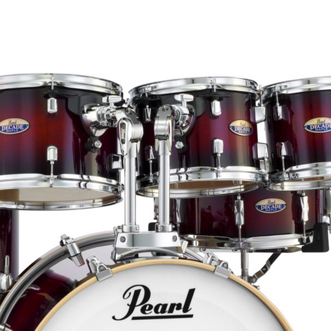 Pearl Decade Maple DMP925SP/C Drum Set with Hardware and Throne
