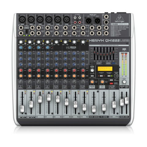 Behringer Xenyx QX1222USB Premium 16-Input 2/2-Bus Mixer