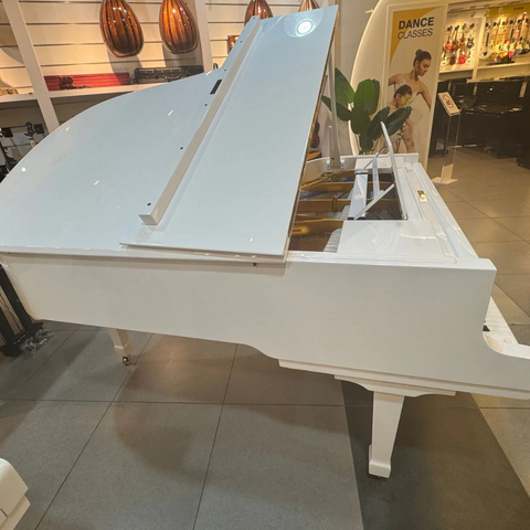 Blüthner Model 6 Grand Piano – White (Renewed)