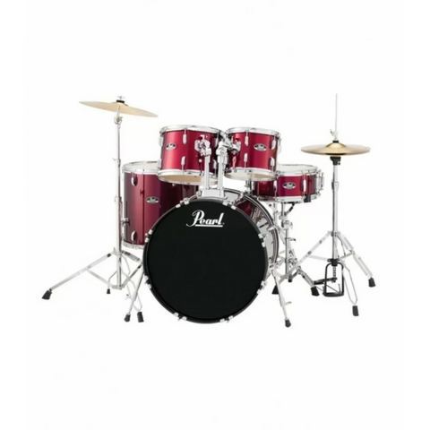 Pearl Roadshow RS525SC/C91 5-Piece Drum Set – Red Wine
