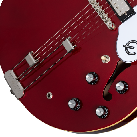 Epiphone Riviera Semi-Hollow Electric Guitar - Sparkling Burgundy