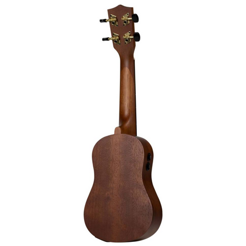 De Salvo UKMSEQ Soprano Ukulele - Mahogany