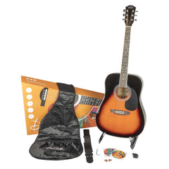 De Salvo AG1SBKIT Acoustic Guitar Kit - Sunburst