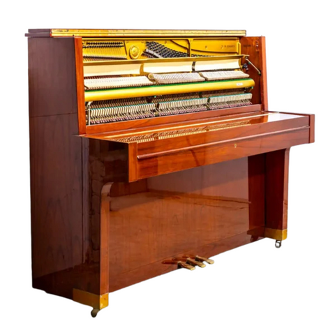 Yamaha W104 Upright Piano - Brown