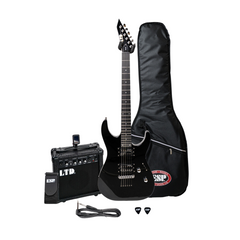 ESP LTD M Series Electric Guitar Package - Black | Melodica Music Store Dubai