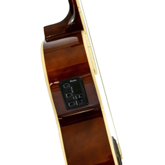 Bamboo GA-40 Acoustic-Electric Guitar with Bag – Natural