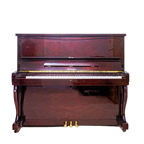 Atlas A55M Upright Piano - Mahogany