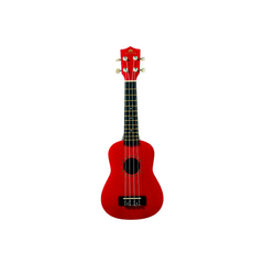 Steiner UK-21 Soprano Ukulele - Red