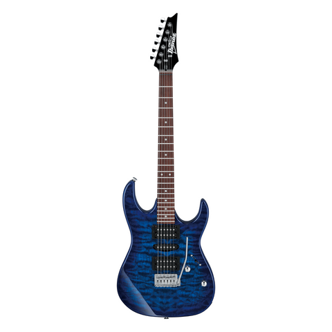 Ibanez GRX70QA-TBB Electric Guitar - Blue Burst