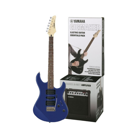 Yamaha ERG121GPII Electric Guitar Pack - Metallic Blue