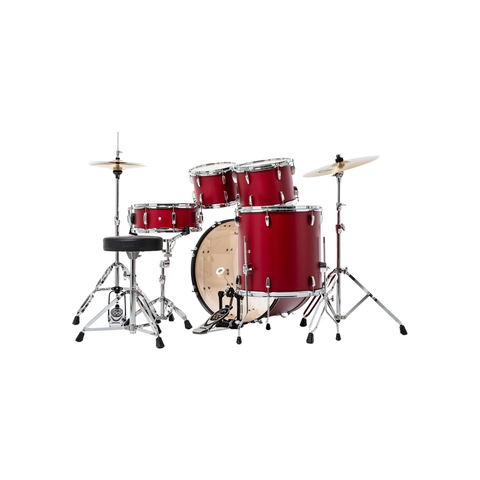 Pearl RS525SC Roadshow Drum Set – Matte Red Wine Finish