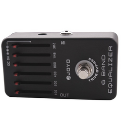 دواسة مؤثرات الجيتار JOYO JF-11 ذات 6 نطاقات EQ