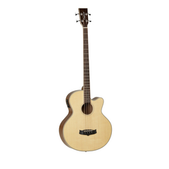 Tanglewood TW8-E-AB Winterleaf Acoustic Bass - Natural | Melodica Music Store Dubai