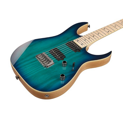 Ibanez RG652AHMFX Prestige Electric Guitar – Nebula Green Burst